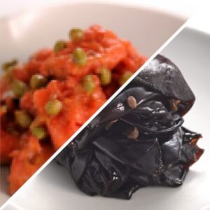 はも紅梅煮(100g)・きくらげ山椒煮(100g)の詰め合わせ(要冷蔵)